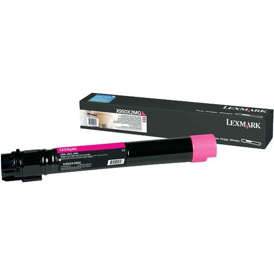 LEXMARK X950X2MG MAGENTA TONER CARTRIDGE HIGH YIELD