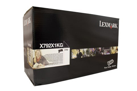 LEXMARK X792X1KG BLACK TONER CARTRIDGE HIGH YIELD