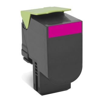 LEXMARK 80C8SME 80C8SM0 808SM STD MAGENTA TONER CARTRIDGE STANDARD YIELD