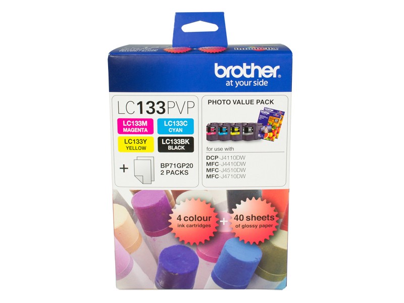 BROTHER LC133 PHOTO VALUE PACK