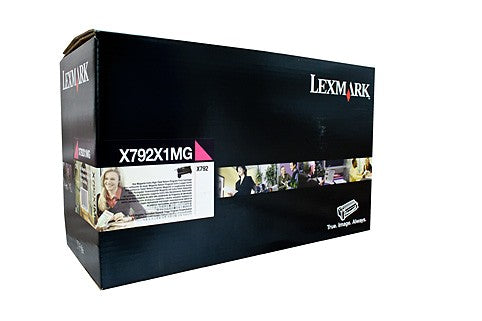 LEXMARK C792X1MG MAGENTA TONER CARTRIDGE HIGH YIELD