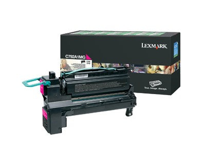 LEXMARK C792A1MG MAGENTA TONER CARTRIDGE STANDARD YIELD