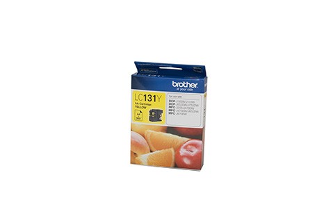 BROTHER LC131 YELLOW INK CARTRIDGE