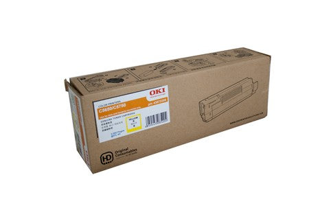 OKI 43872309 YELLOW TONER CARTRIDGE C5650