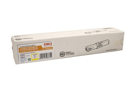 OKI 44469755 YELLOW TONER CARTRIDGE C310DN C330DN