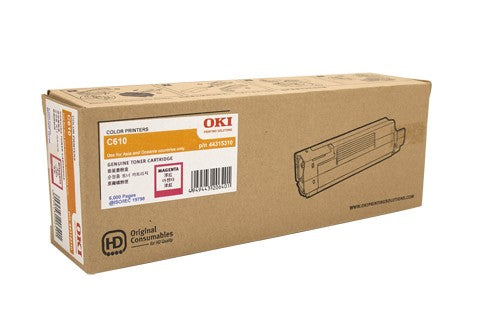 OKI 44315310 MAGENTA TONER CARTRIDGE C610