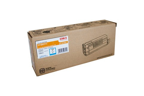 OKI 44318611 CYAN TONER CARTRIDGE C710N C711N