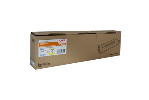 OKI 44059133 YELLOW TONER CARTRIDGE C810