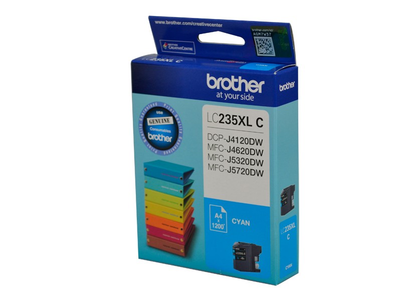 BROTHER LC235XL CYAN INK CARTRIDGE