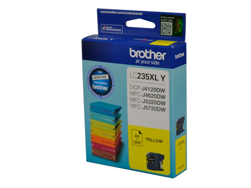 BROTHER LC235XL YELLOW INK CARTRIDGE