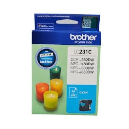 BROTHER LC231 CYAN INK CARTRIDGE