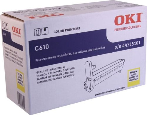 OKI 44315109 YELLOW DRUM UNIT C610