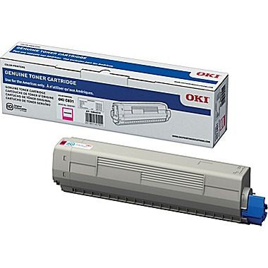 OKI 44844526 MAGENTA TONER CARTRIDGE C831