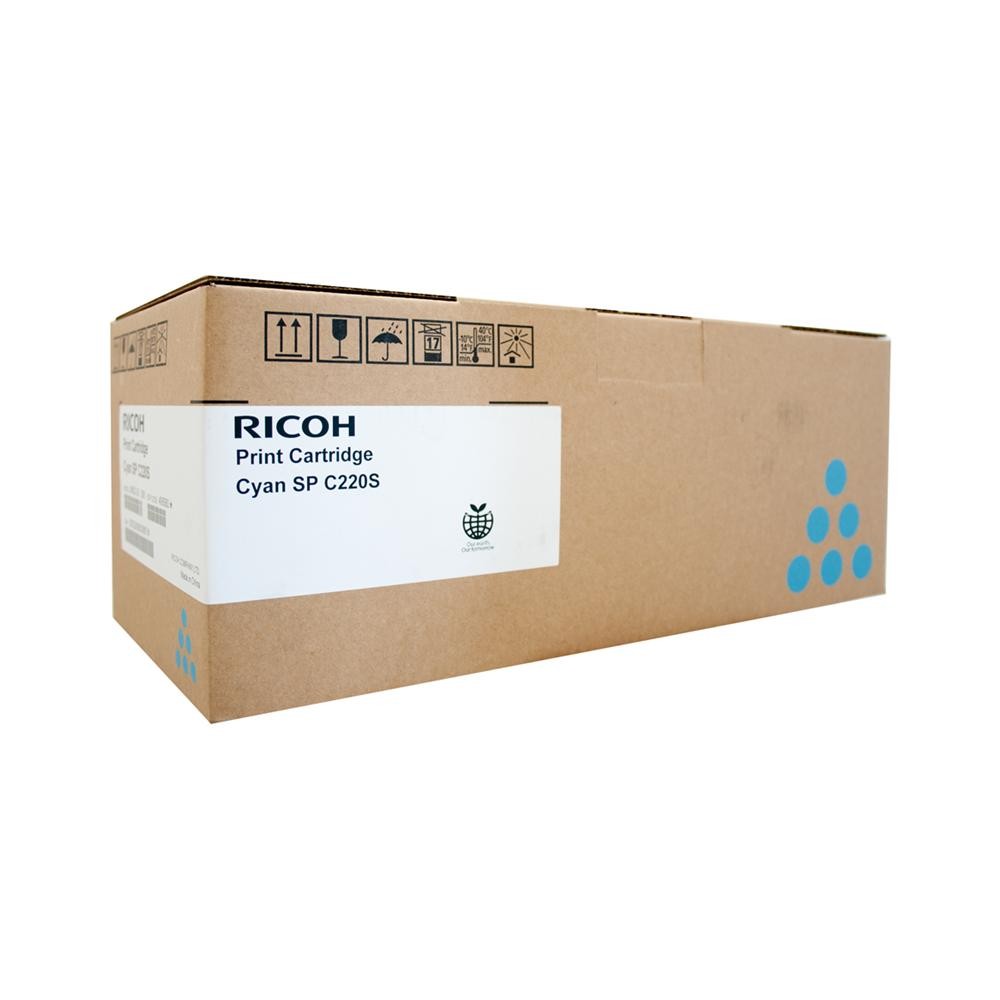 RICOH 406060 406098 TYPE 220 CYAN TONER SPC220S SPC220N