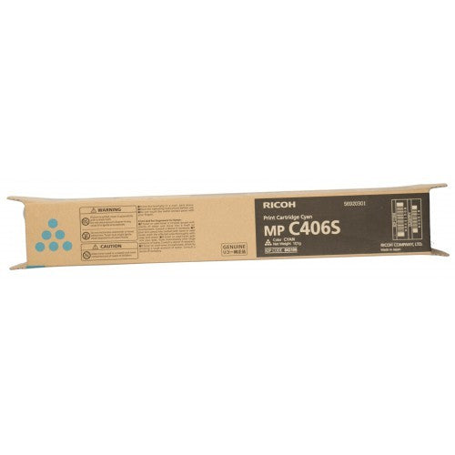 RICOH 842100 CYAN TONER CARTRIDGE CYAN MPC406S