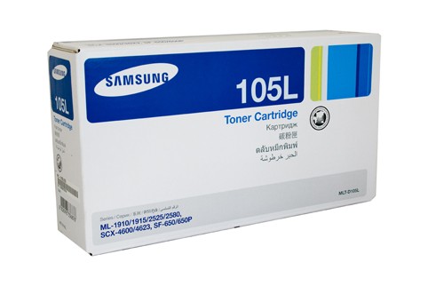 SAMSUNG SU768A MLTD105L HY TONER CARTRIDGE ML2580N SCX4623F HIGH YIELD