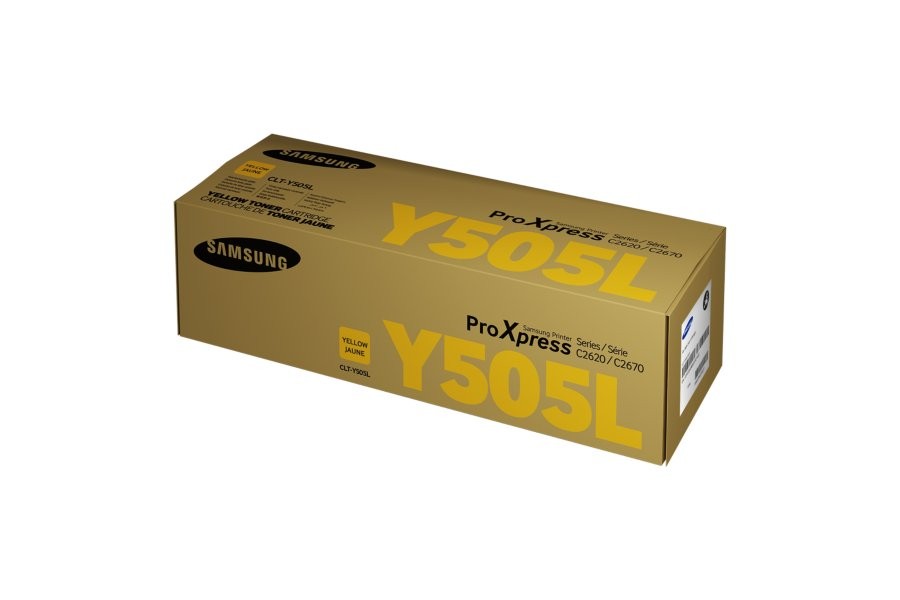 SAMSUNG SU513A CLTY505L YELLOW TONER CARTRIDGE