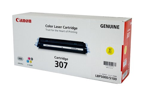 CANON CART307 YELLOW TONER CARTRIDGE