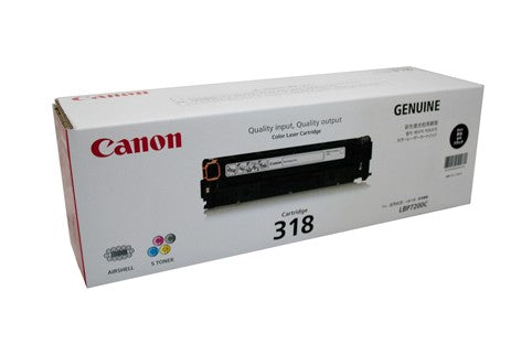 CANON CART318 BLACK TONER CARTRIDGE