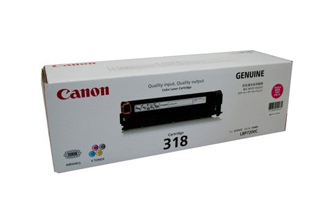 CANON CART318 MAGENTA TONER CARTRIDGE