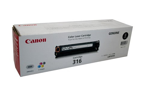 CANON CART316 BLACK TONER CARTRIDGE LBP5050N