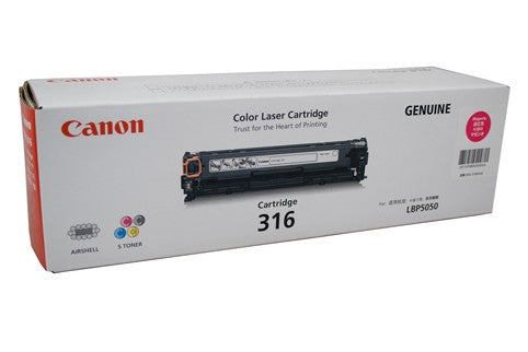 CANON CART316 MAGENTA TONER CARTRIDGE LBP5050N