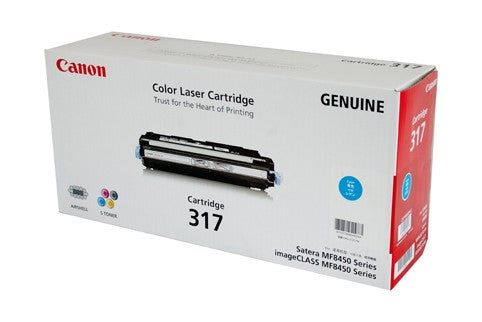 CANON CART317 CYAN TONER CARTRIDGE