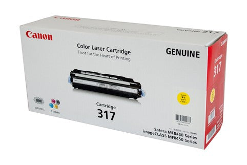 CANON CART317 YELLOW TONER CARTRIDGE