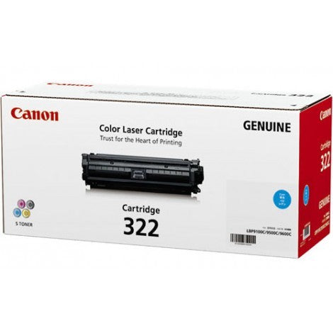 CANON CART322 CYAN STANDARD TONER CARTRIDGE