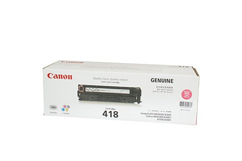 CANON CART418 MAGENTA TONER CARTRIDGE