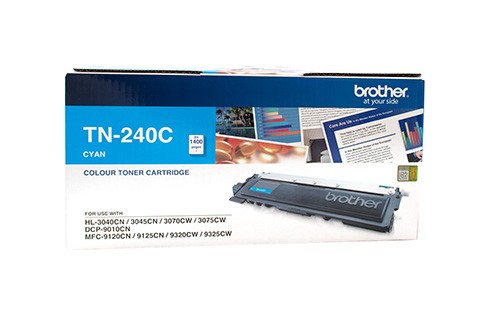 BROTHER TN240 CYAN TONER CARTRIDGE