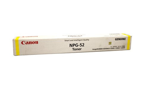 CANON TG52 YELLOW TONER CARTRIDGE