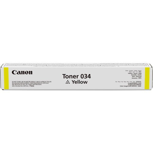 CANON CART034 YELLOW TONER CARTRIDGE