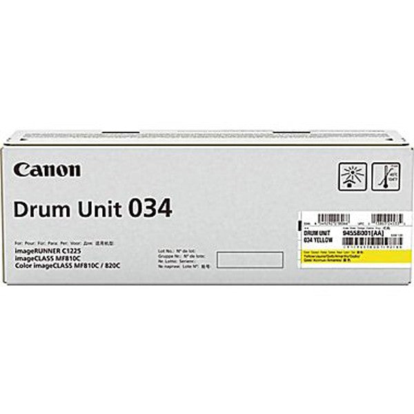 CANON CART034 YELLOW DRUM UNIT