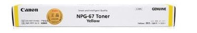 CANON TG67 YELLOW TONER CARTRIDGE