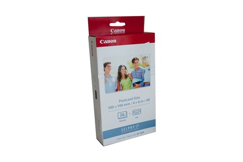 CANON KP36IP INK & PAPER PACK 36 SHEETS