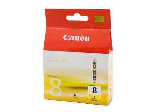 CANON CLI8 YELLOW INK CARTRIDGE