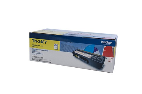 BROTHER TN348 YELLOW TONER CARTRIDGE HIGH YIELD