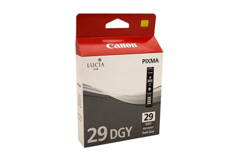 CANON PGI29 DARK GREY INK CARTRIDGE