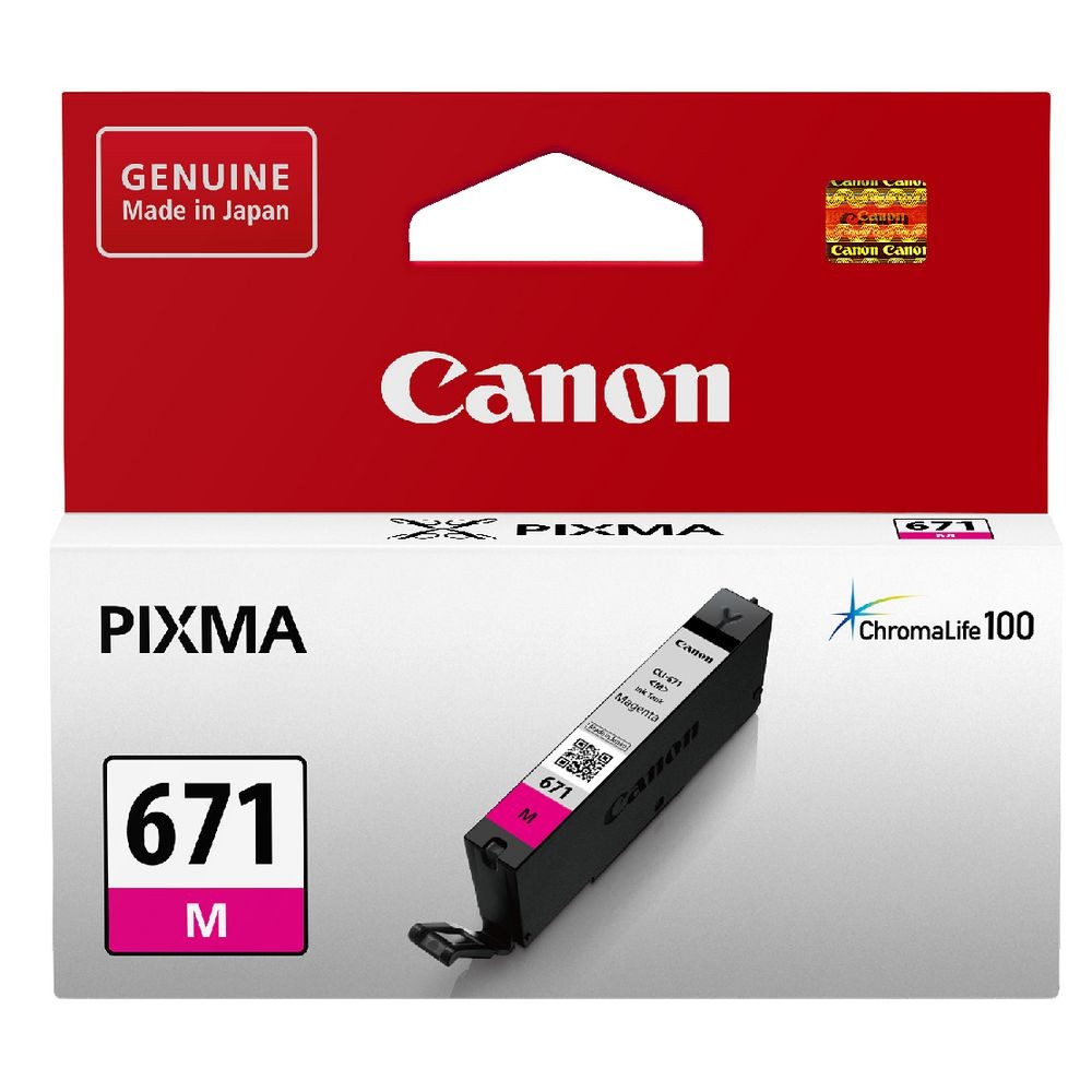 CANON CLI671 MAGENTA INK CARTRIDGE