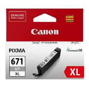 CANON CLI671 GREY INK CARTRIDGE