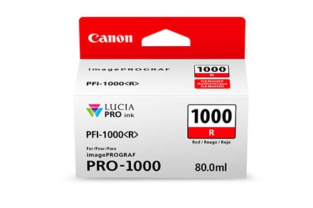 CANON PFI1000 RED INK CARTRIDGE