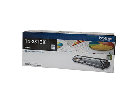 BROTHER TN251 BLACK TONER CARTRIDGE HIGH YIELD