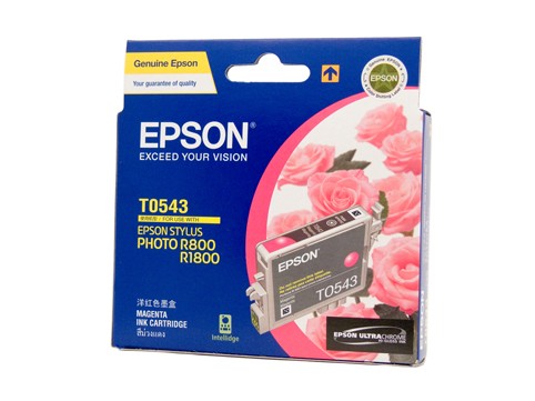 EPSON T0543 MAGENTA INK CARTRIDGE R800