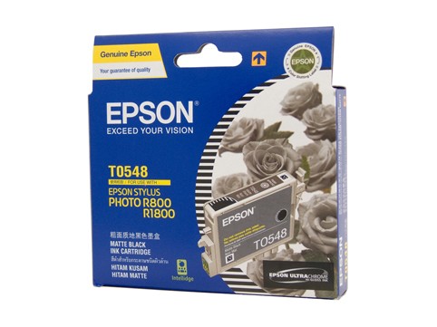 EPSON T0548 MATTE BLACK INK CARTRIDGE R800