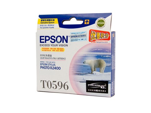 EPSON T0596 LIGHT MAGENTA INK CARTRIDGE R2400