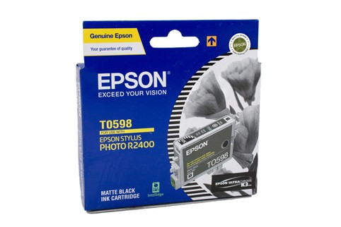 EPSON T0598 MATTE BLACK INK CARTRIDGE R2400