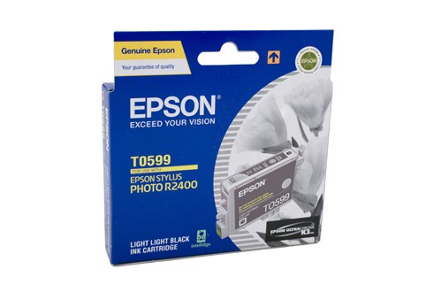 EPSON T0599 LIGHT LIGHT BLACK INK R2400