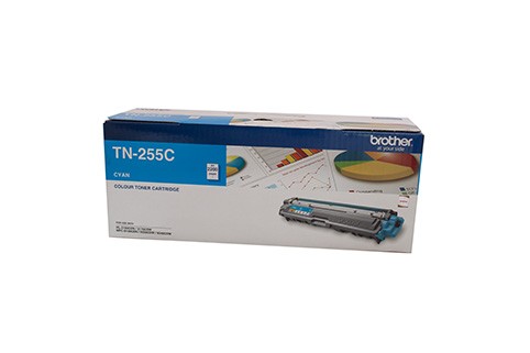 BROTHER TN255 CYAN TONER CARTRIDGE HIGH YIELD