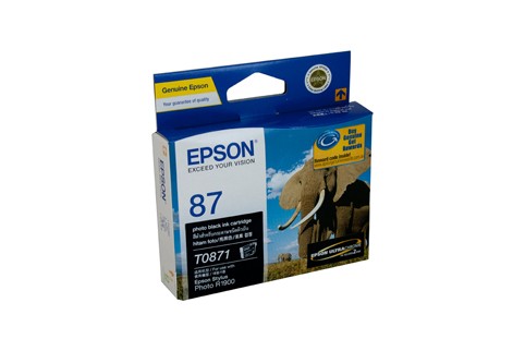 EPSON T0871 PHOTO BLACK INK CARTRIDGE